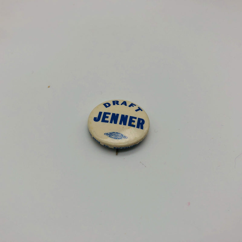 William Jenner Indiana Republican Campaign Button Pinback .75" Bastian Bros Co 2