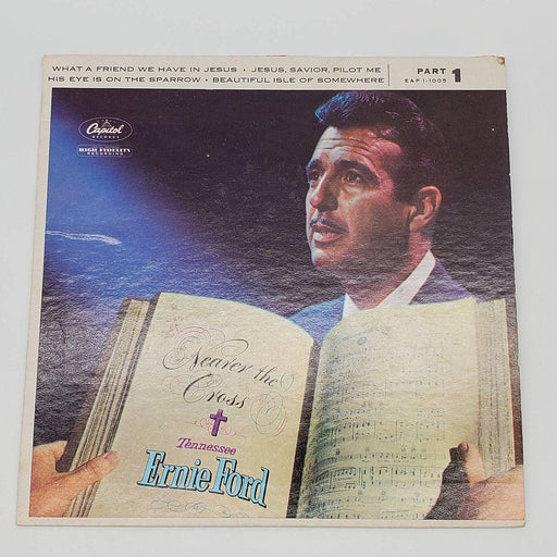 Tennessee Ernie Ford Nearer The Cross Part 1-3 45 RPM EP Record Capitol Lot of 3 2