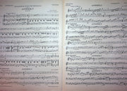 Contra Dance Secondo Primo Sheet Music Piano Song Beethoven 1934 Etude Magazine 4