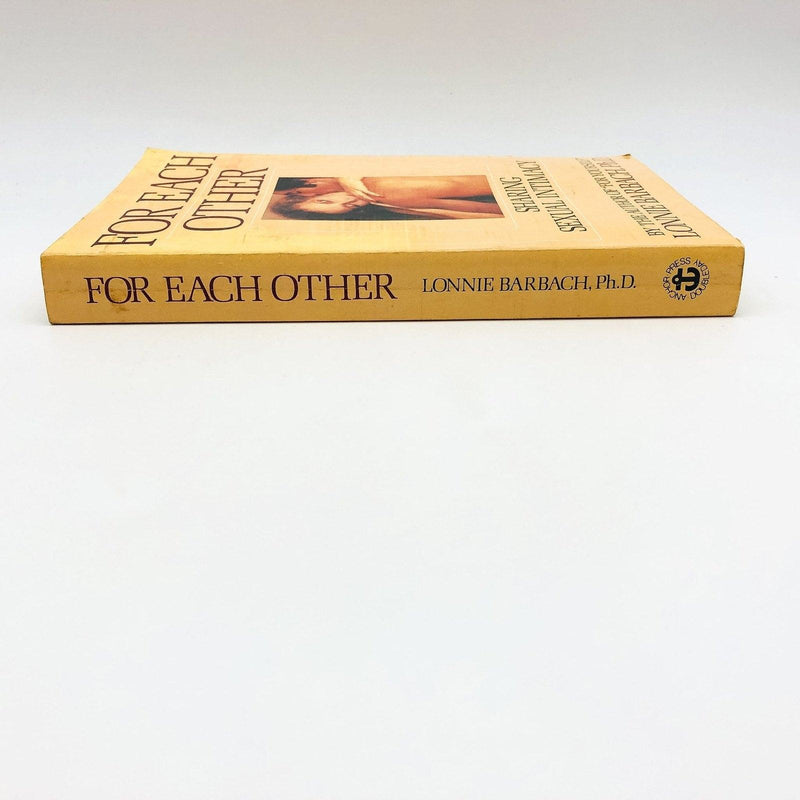 For Each Other Paperback Lonnie Barbach PHD 1983 Women Sexual Behavior 3