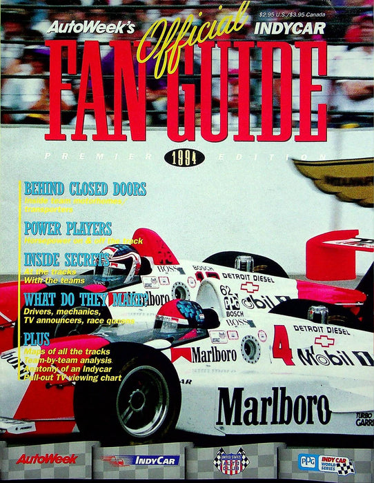 Autoweek's IndyCar Fan Guide 1994 How to watch a race, Inside team motorcoach