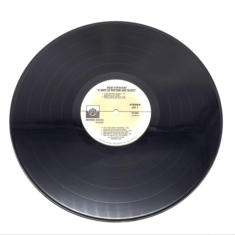 Rod Stewart A Shot Of Rhythm And Blues LP Record Private Stock 1976 PS 2021 7