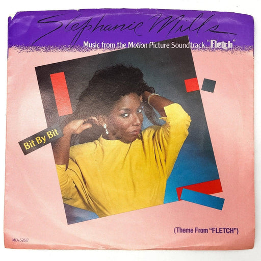 Stephanie Mills Bit By Bit Record 45 RPM Single MCA-52617 MCA Records 1985 1