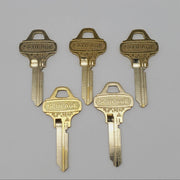 Schlage Everest 35-016 C235 Key Blanks Nickel Silver 6 Pin Lot Of 5 NOS 1