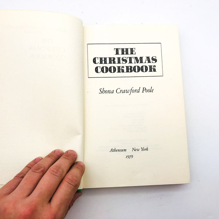 Christmas Cookbook HC Shona Crawford Poole 1979 Recipes Techniques 1st Edition 7