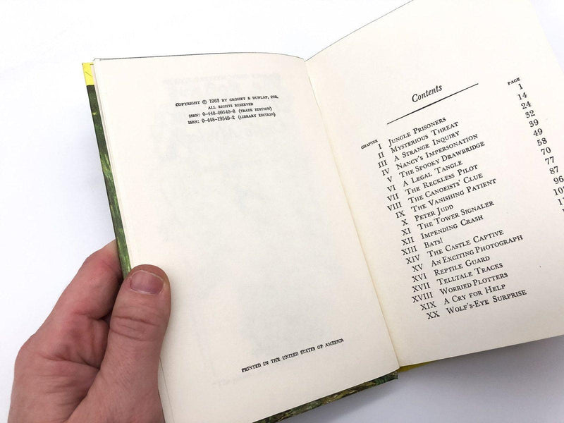 Nancy Drew The Moonstone Castle Mystery No 40 Carolyn Keene 1963 Grosset Matte 9