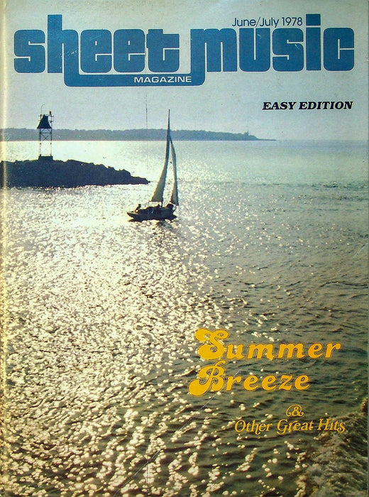 Sheet Music Magazine 1978 Vol 2 No. 5 Blue Room, Summer Breeze