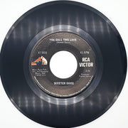 Skeeter Davis Fuel To The Flame Record 45 RPM Single 47-9058 RCA Victor 1967 2