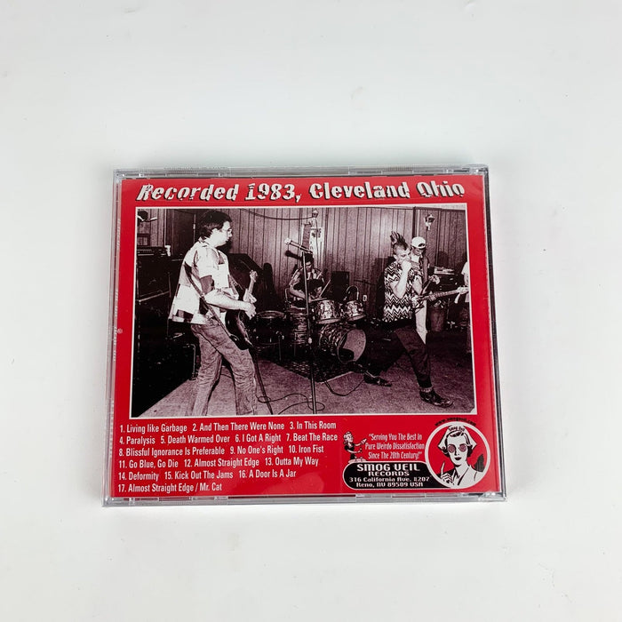 Agitated Go Blue, Go Die CD - 1983 Cleveland - Smog Veil Records - Sealed 4
