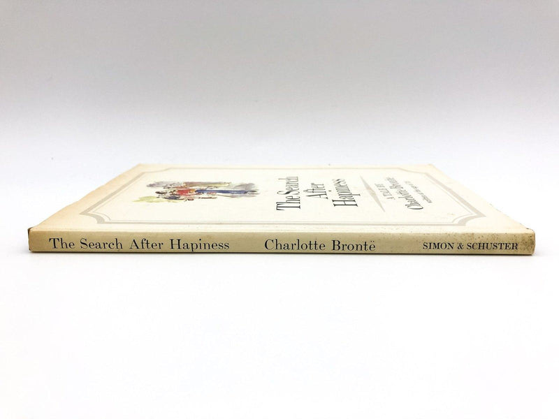 The Search After Hapiness Charlotte Bronte 1969 Simon Schuster First US Printing 3