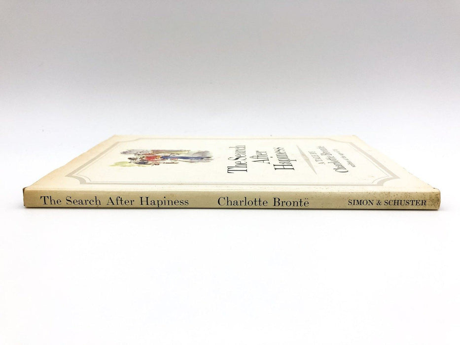 The Search After Hapiness Charlotte Bronte 1969 Simon Schuster First US Printing 3