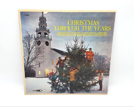 Various Christmas Through The Years 33 RPM LP Record MCA Records 1969 DL 734596 1