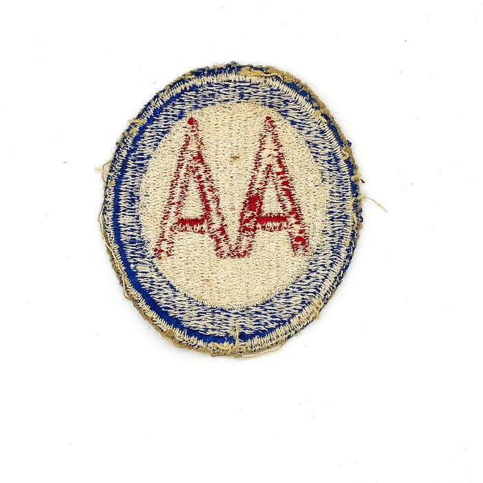 US Army Patch Anti Aircraft Command AA Class A Military Insignia Vintage Sew On 4