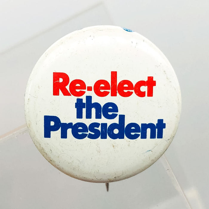 Re-Elect The President Button Pin 1" Committee For Richard Nixon Campaign 6