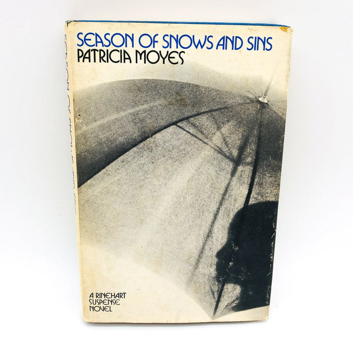 Season Of Snows And Sins Hardcover Patricia Moyes 1971 Scotland Yard Mystery BCE 1