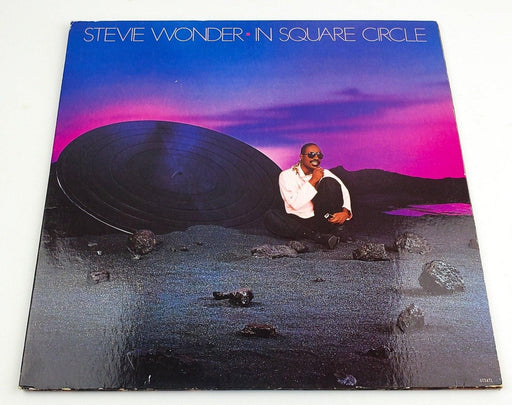 Stevie Wonder In Square Circle 33 RPM LP Record Tamla 1985 Embossed Gatefold 1
