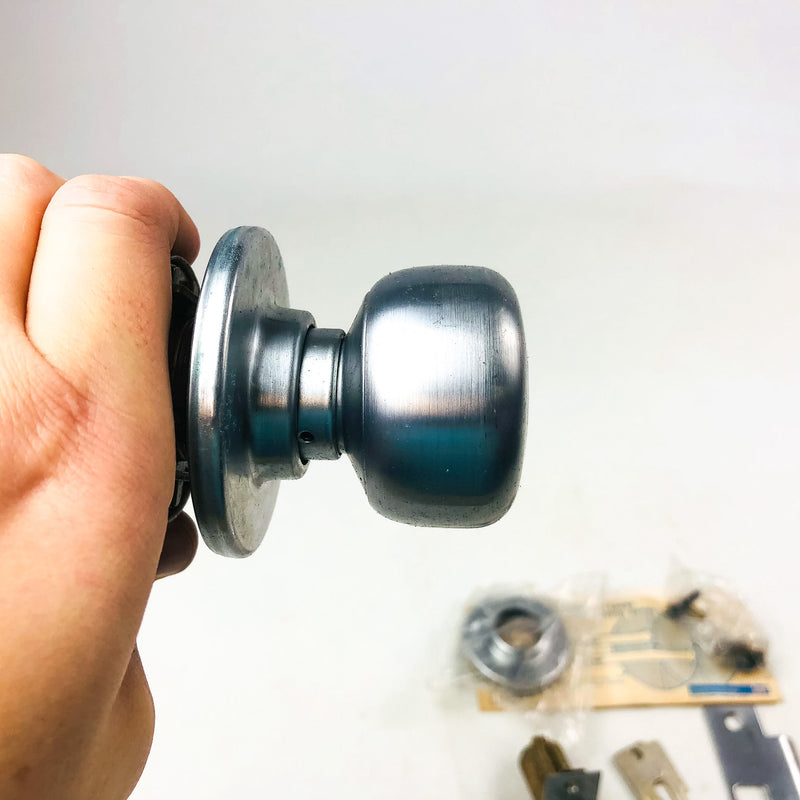 Yale Classroom Utility Closet Lockset LFD5235 Litchfield 26D Satin Chrome NOS