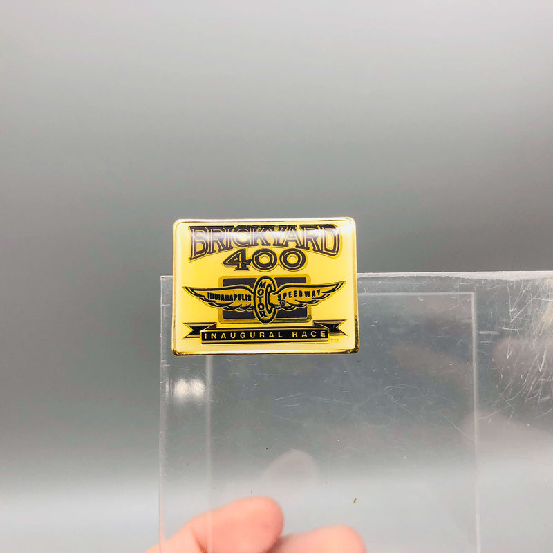 Brickyard Pin Brickyard 400 Lapel Pin Indianapolis Motor Speedway Inaugural Race Ind ...