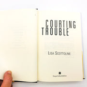 Courting Trouble Hardcover Lisa Scottoline 2002 Legal Thriller Crime 1st Edition 7