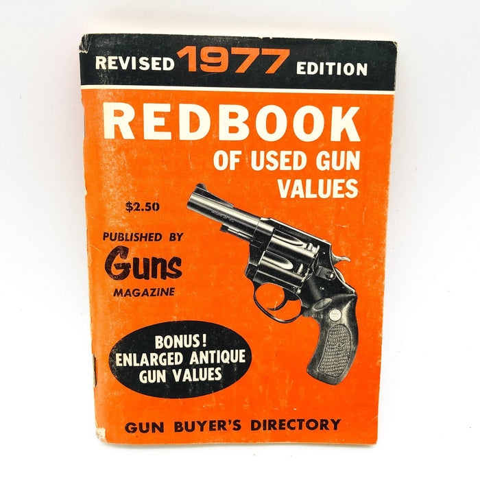 1977 Redbook Of Used Gun Values Paperback Guns Magazine Buyers Directory 1