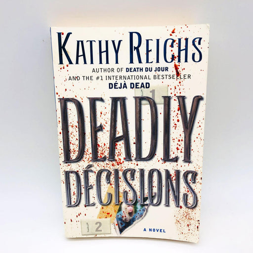 Deadly Decisions Kathy Reichs Paperback 2000 Women Detective Motorcycle Gang 1