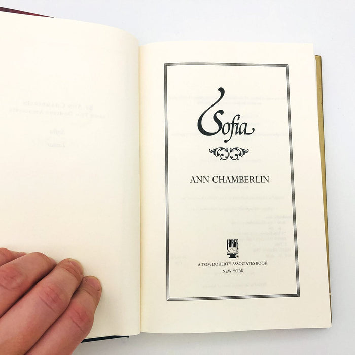 Sofia Hardcover Ann Chamberlin 1996 Christians Turkish Harem Life 1st Edition 7