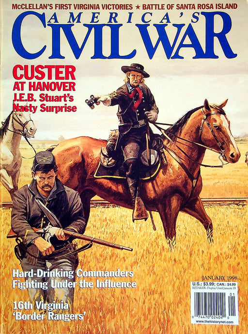 America's Civil War Magazine January 1998 Custer at Hanover, Jebs Nasty Surprise 1