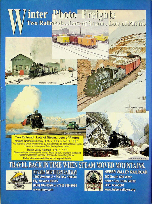 Railfan & Railroad Magazine February 2007 Union Pacific Atton Canyon Illinois