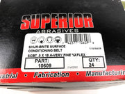 Superior Abrasives 1/2" x 18" Shur Brite Surface Conditioning Belt 10609 6pk 4