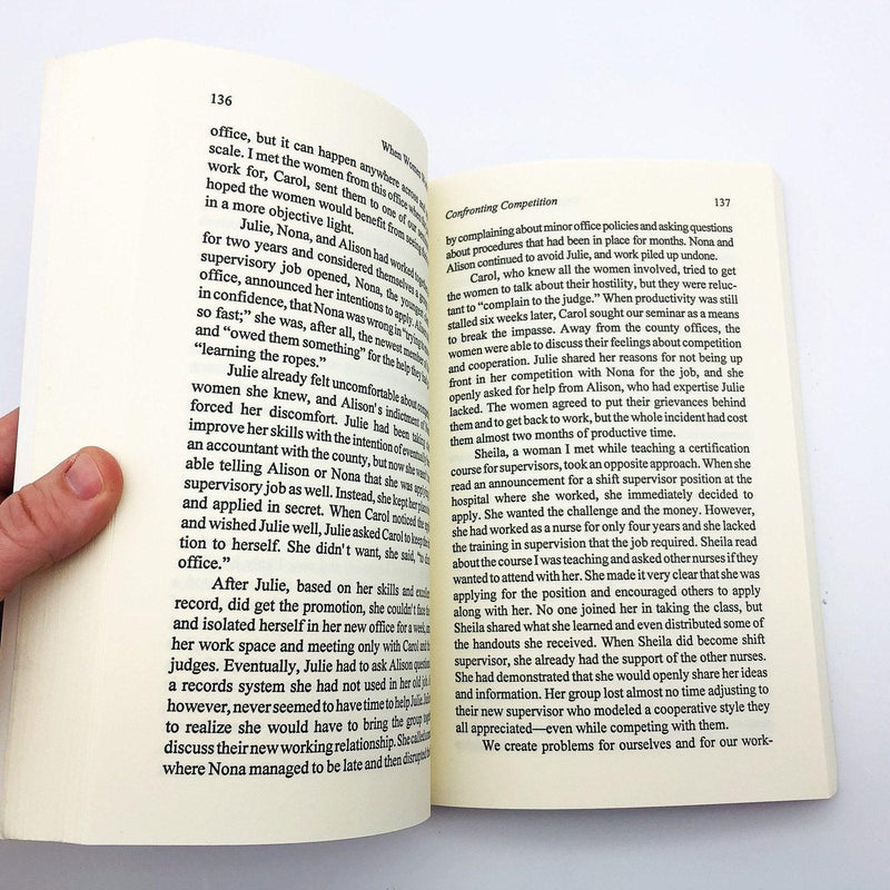 When Women Work Together Paperback Carolyn S Duff 1993 Psychology Interpersonal 9