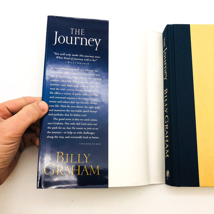 The Journey Hardcover Billy Graham 2006 Christianity Living Secular World 1st Ed 6