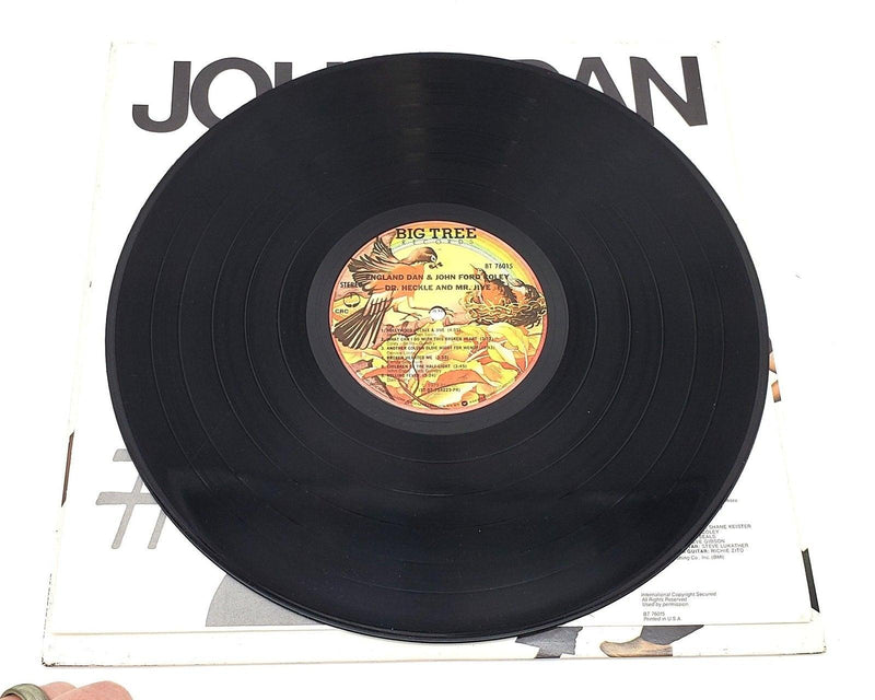 England Dan & John Ford Coley Dr. Heckle And Mr. Jive 33 LP Record 1979 BT 76015 6