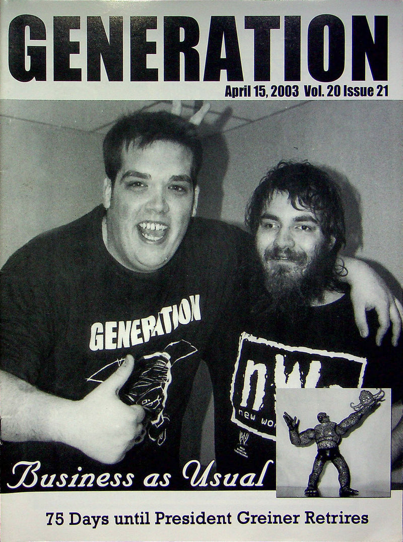 Generation Magazine April 2003 Nick Baran Queens Of The Stone Age New York