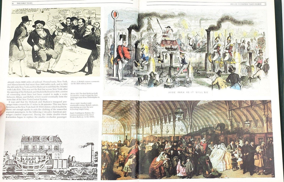 Illustrated History of the Railroads John Westwood 1995 Brompton Books 6