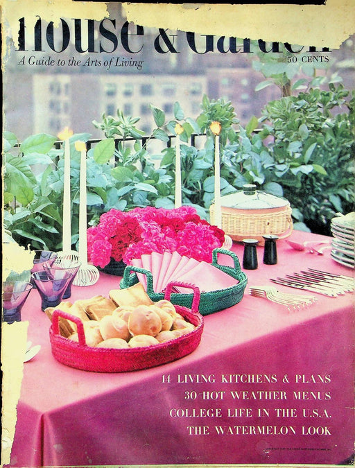 House and Garden Magazine August 1953 Living Kitchen Design Ideas 24 Hour Life 1