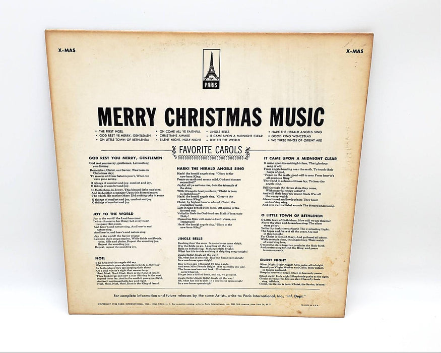 John McDowell Merry Christmas Music LP Record Paris PL-66-1212 2