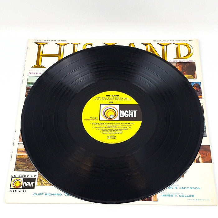 Cliff Richard His Land Record 33 RPM LP LS-5532-LP Light Records 1970 3