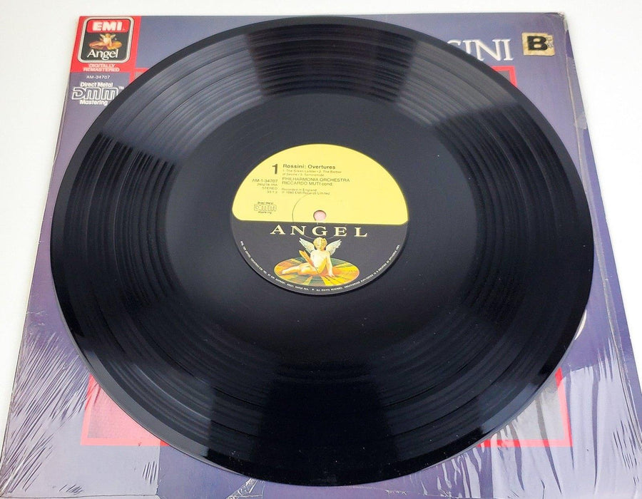 Gioacchino Rossini Overtures 33 RPM LP Record Angel Records 1985 In Shrink 4