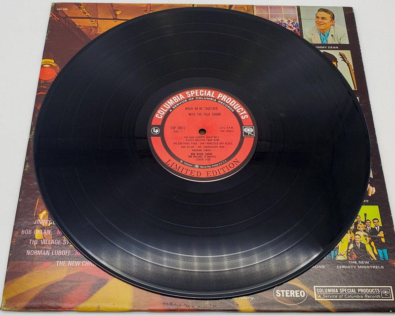 When We're Together With The Folk Sound 33 RPM LP Record Columbia 1965 5