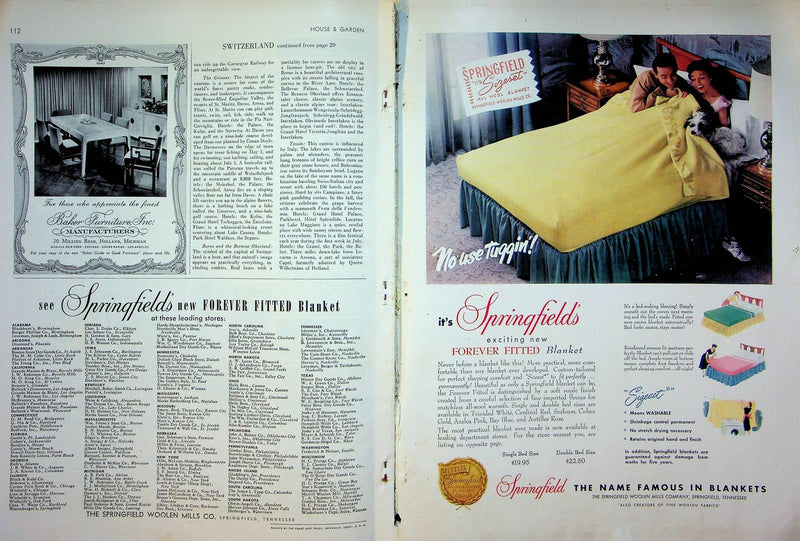 House and Garden Magazine August 1953 Watermelon Look House Decorating Kitchen 8