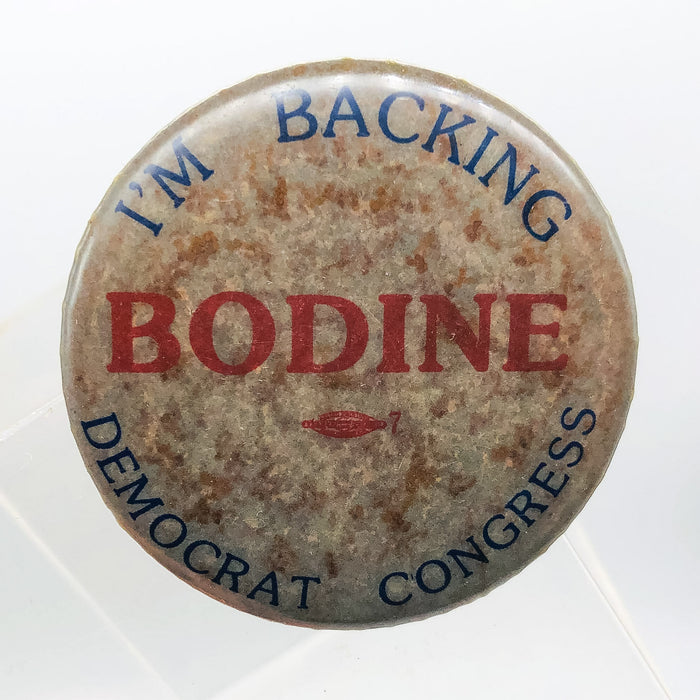 Richard Bodine Button Pin 2" Democrat For Congress Indiana Politician Campaign