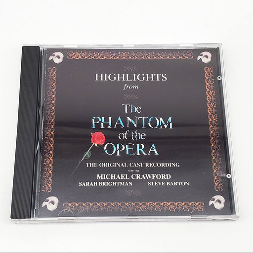 Highlights From The Phantom Of The Opera Album CD Polydor 1987 831 563-2 1