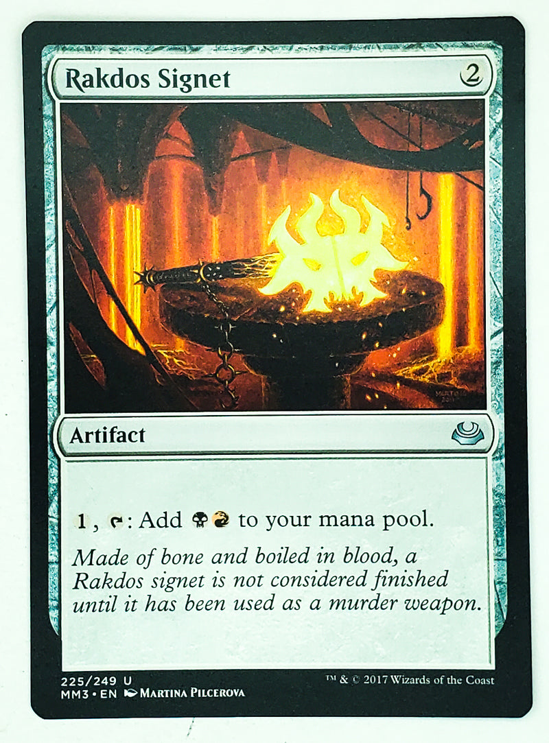 MTG Rakdos Signet Modern Masters 2017 Magic The Gathering NM