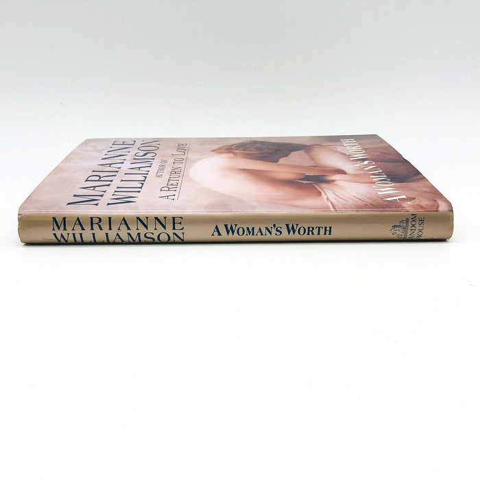 A Woman's Worth Hardcover Marianne Williamson 1993 Religious Life Psychology 3