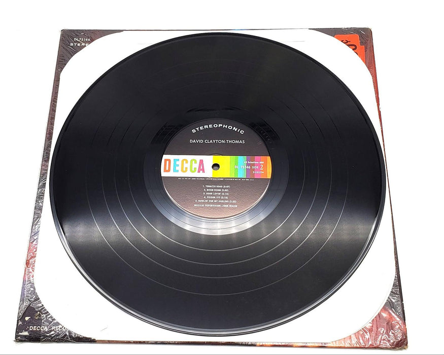 David Clayton-Thomas! Self Titled 33 RPM LP Record Decca 1969 DL 75146 IN SHRINK 6