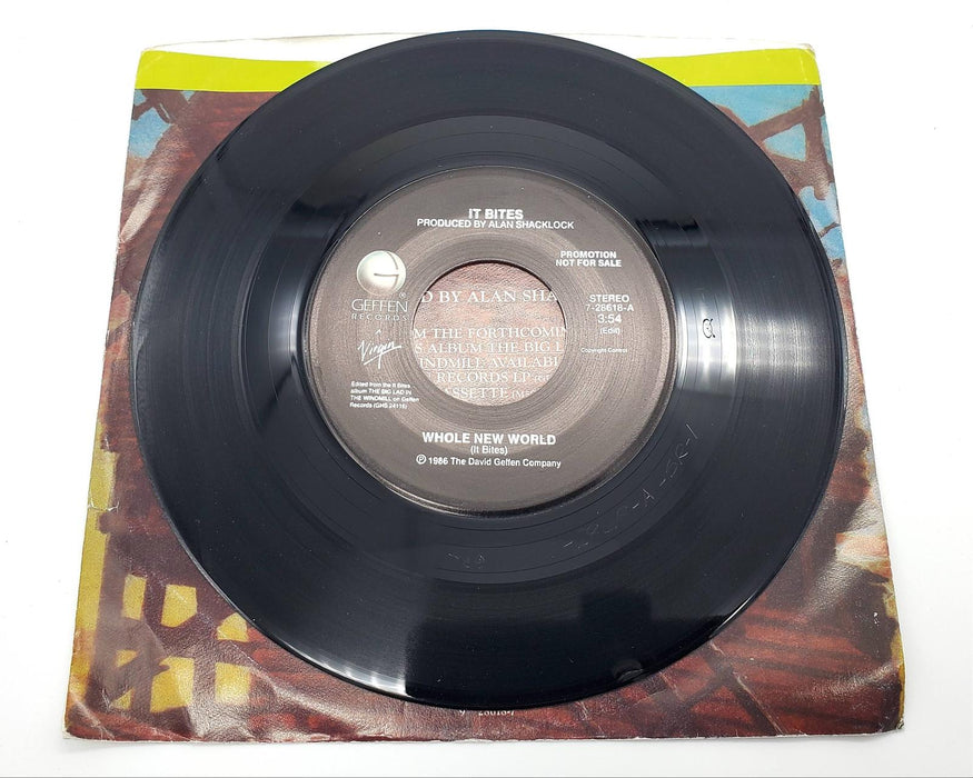 It Bites Whole New World 45 RPM Single Record Geffen 1986 7-28618-DJ PROMO 3