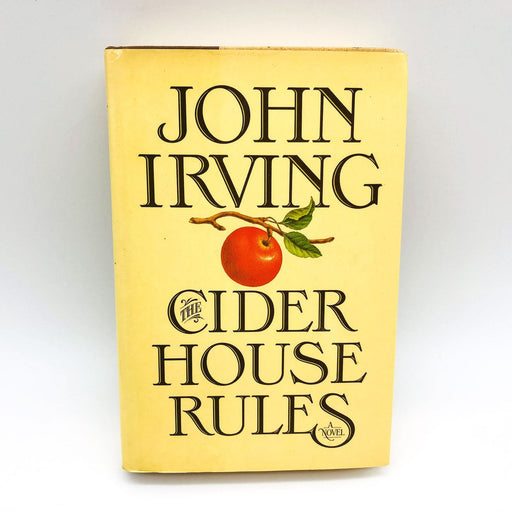 Cider House Rules Hardcover John Irving 1985 Addiction Racism Abortion Limited 1