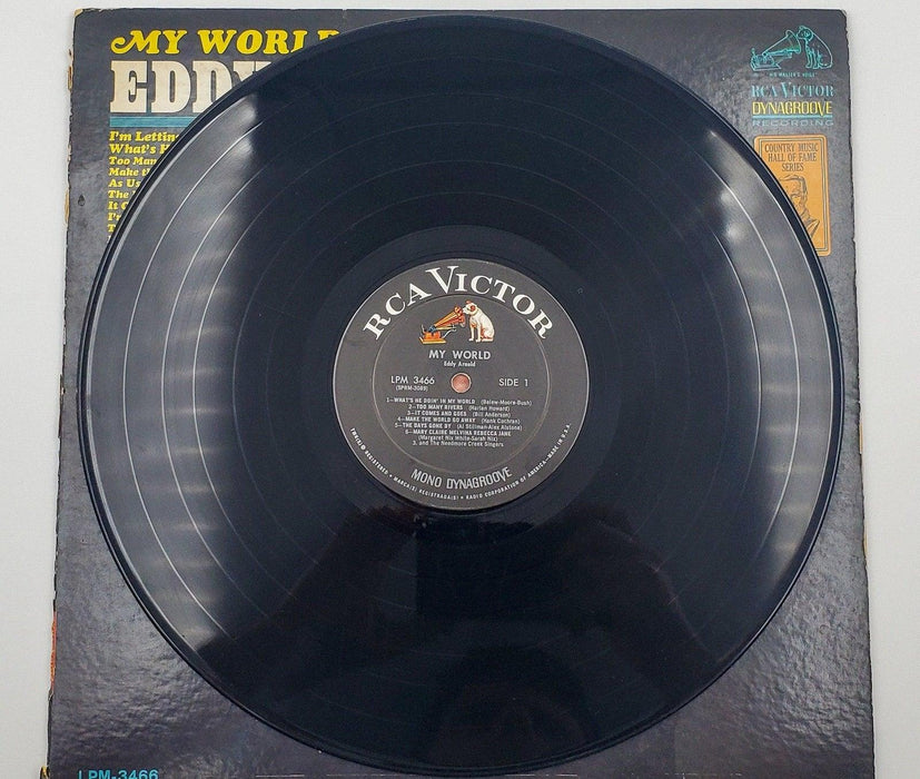 Eddy Arnold My World 33 RPM LP Record RCA 1965 | LPM-3466 Mono 5