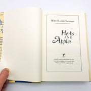 Herbs and Apples Hardcover Helen Hooven Santmyer 1985 WW1 Romance Love Copy 3 7