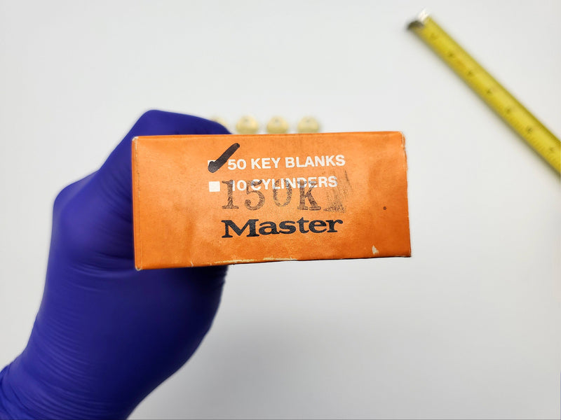 10x Master Lock Key Blanks 150K for 150 Series Padlocks USA Made NOS